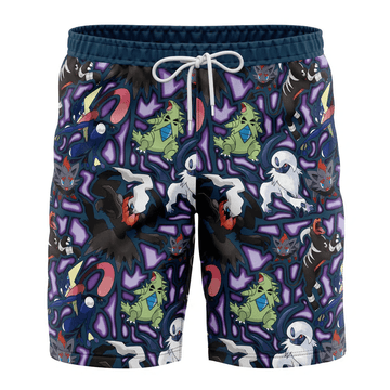 Pokemon Dark Type Swim Trunks