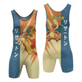 Pokemon Fire Dragon Charizard Wrestling Singlet
