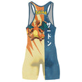 Pokemon Fire Dragon Charizard Wrestling Singlet