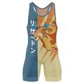 Pokemon Fire Dragon Charizard Wrestling Singlet