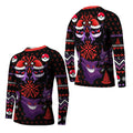 Pokemon Gastly Haunter Gengar Christmas Kids Rash Guard