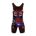 Pokemon Gastly Haunter Gengar Christmas Wrestling Singlet