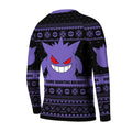 Pokemon Gengar Christmas Kids Rash Guard