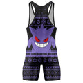 Pokemon Gengar Christmas Wrestling Singlet