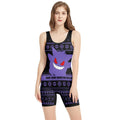Pokemon Gengar Christmas Wrestling Singlet