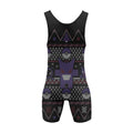 Pokemon Gengar Pixel Christmas Wrestling Singlet