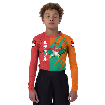 Pokemon Hawlucha Kids Rash Guard