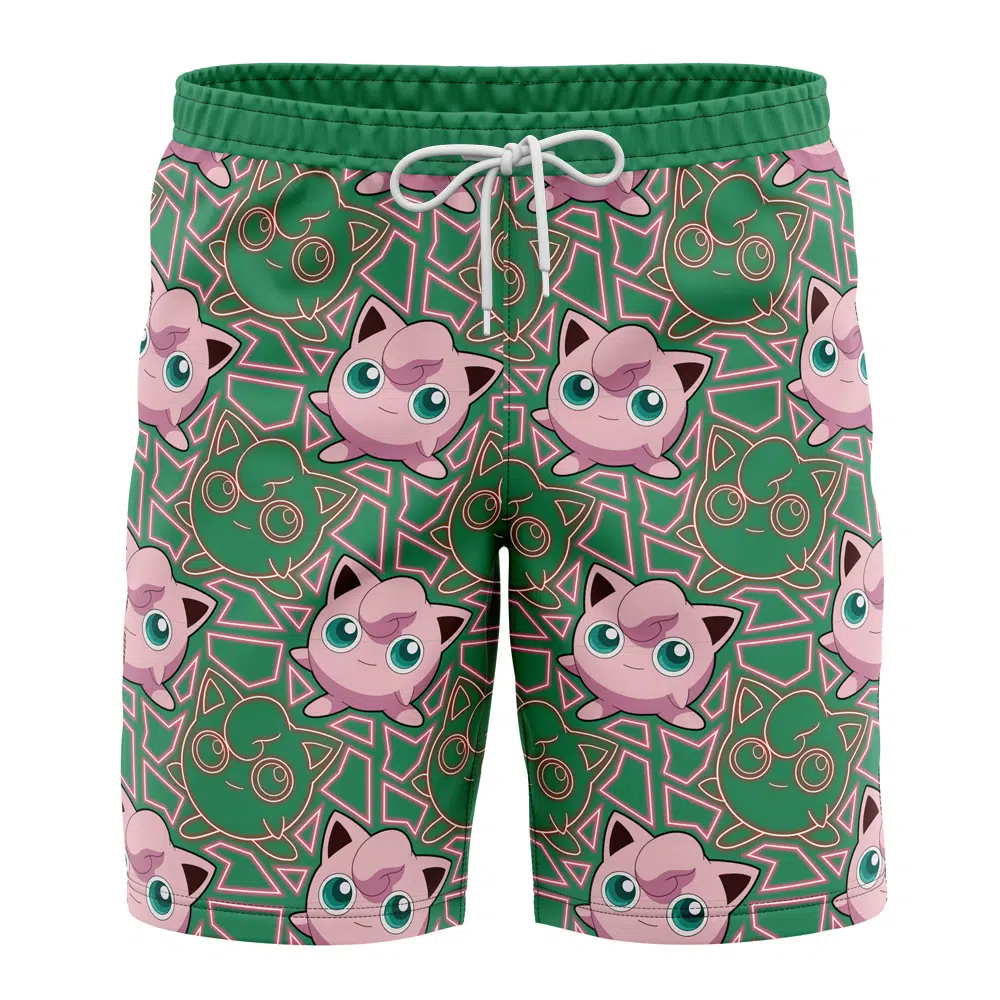 Pokemon Jigglypuff Swim Trunks