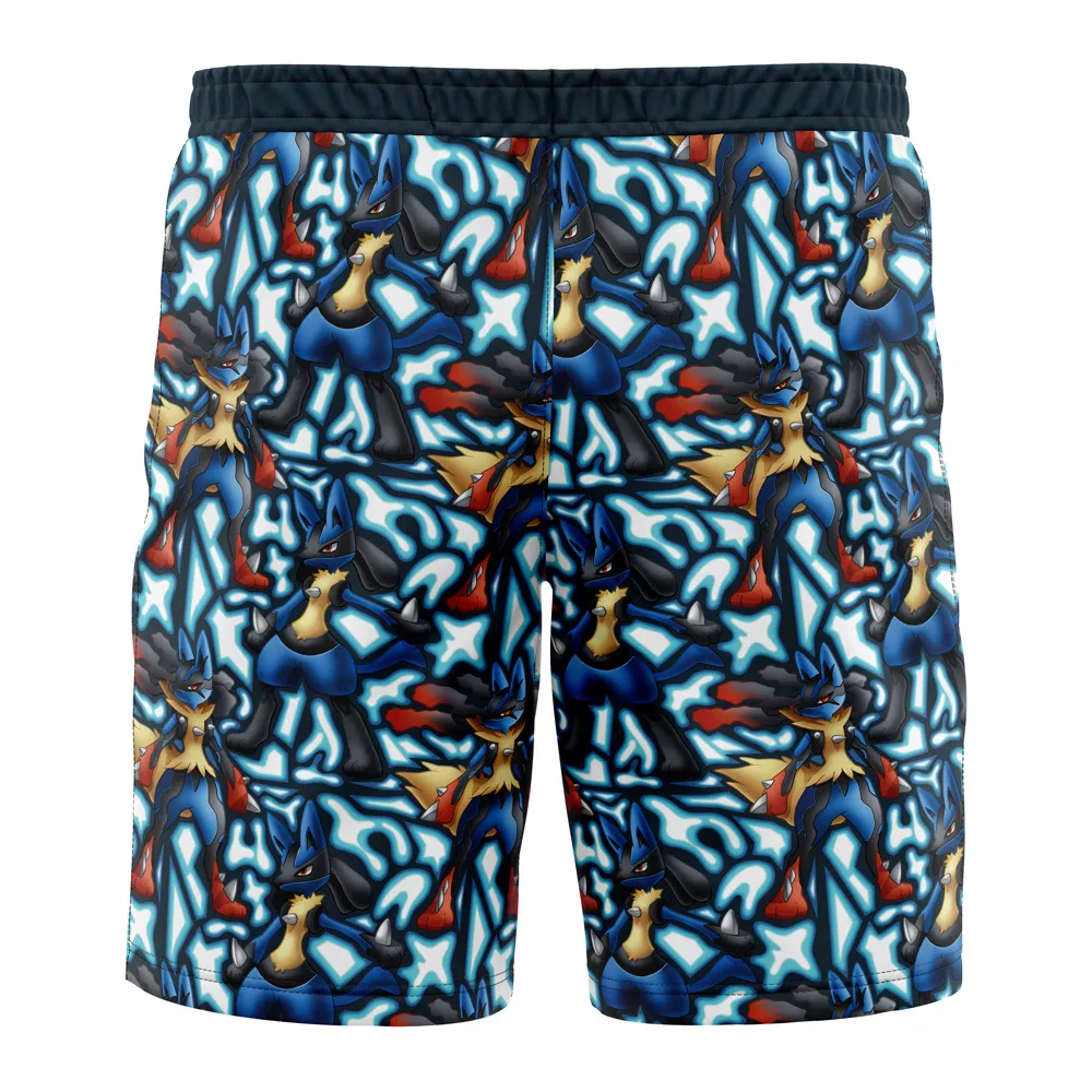 Pokemon Lucario Swim Trunks