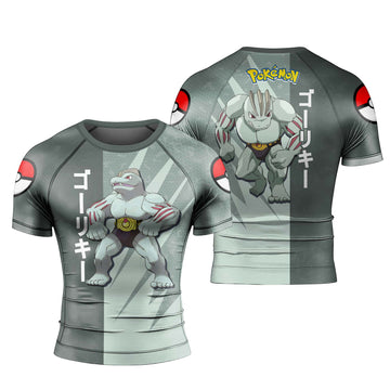 Pokemon Machoke Rash Guard