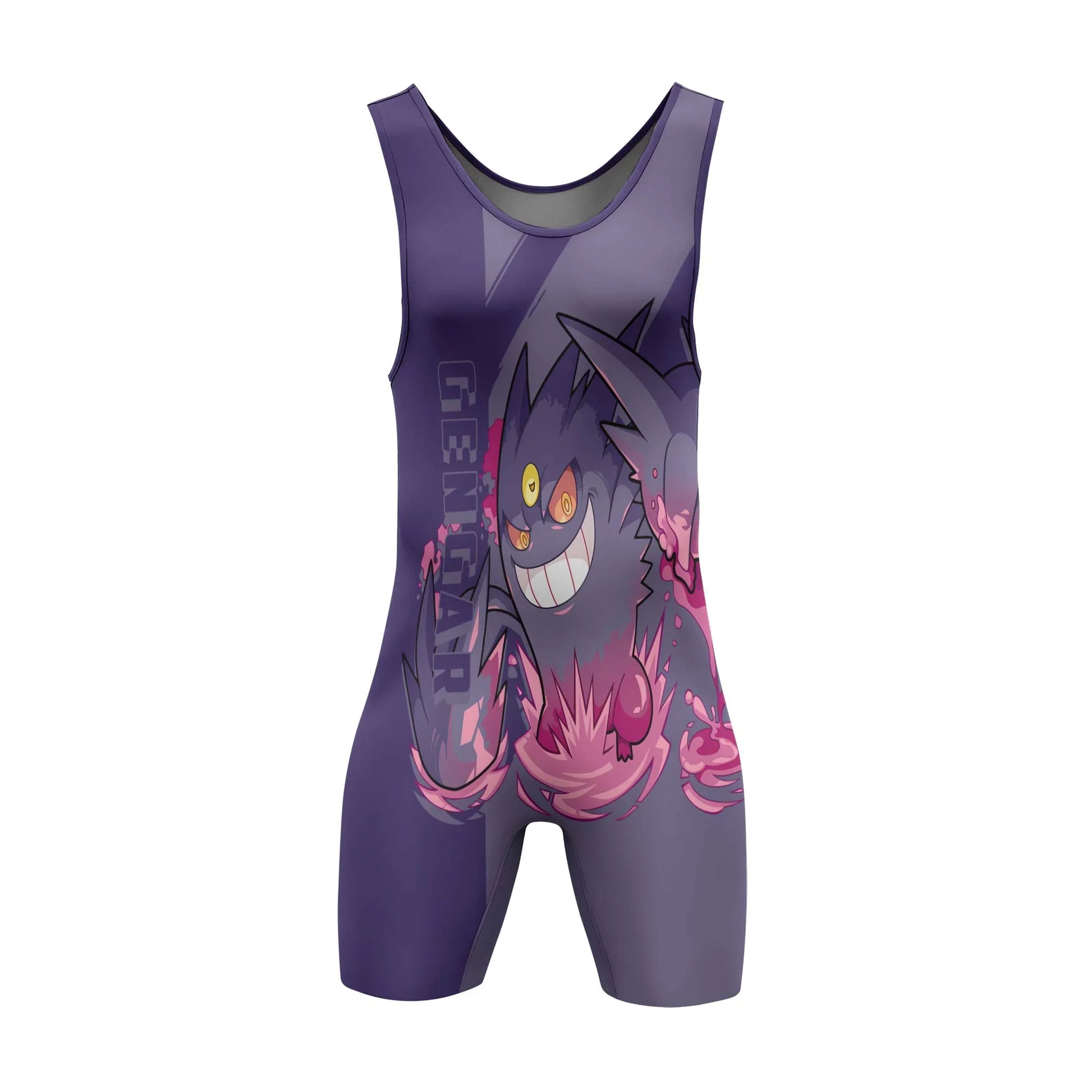 Pokemon Mega Gengar Wrestling Singlet