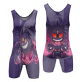 Pokemon Mega Gengar Wrestling Singlet
