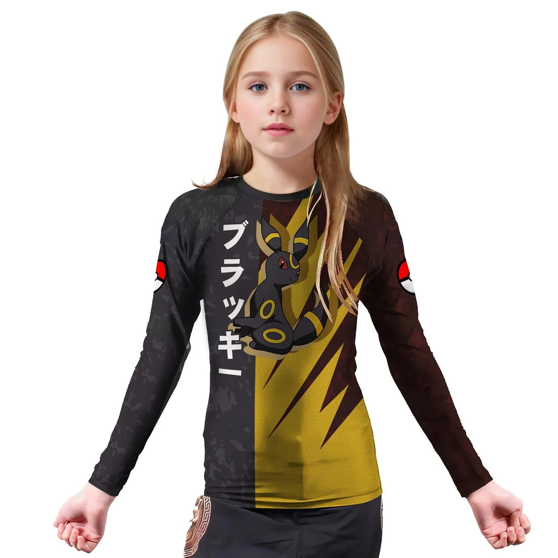 Pokemon Mega Umbreon Kids Rash Guard
