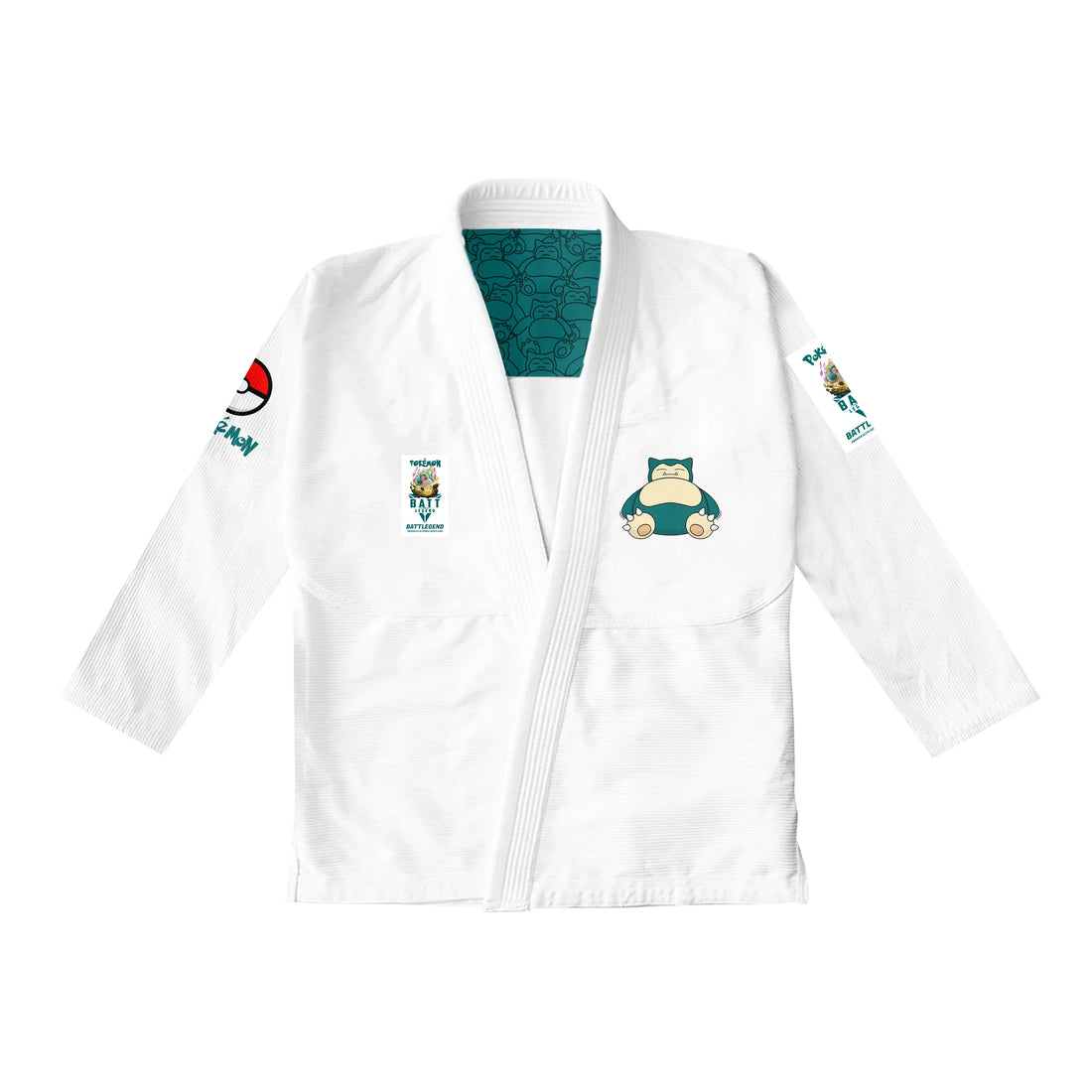 Pokemon Snorlax Adult White GI