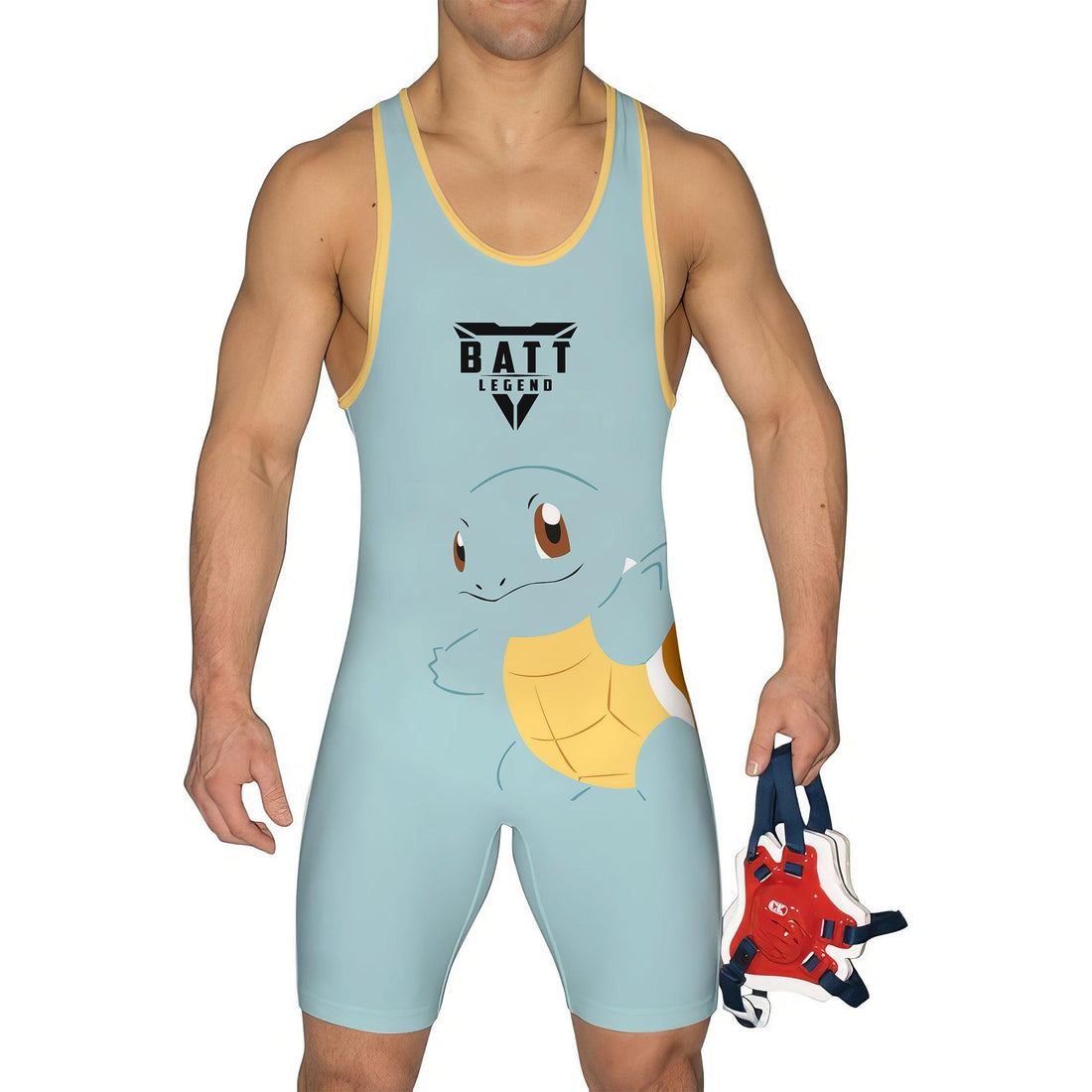 Pokemon Squirtle Wrestling Singlet