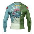 Pokemon Venusaur Vine Whip Rash Guard