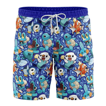 Pokemon Water Type Swim Trunks
