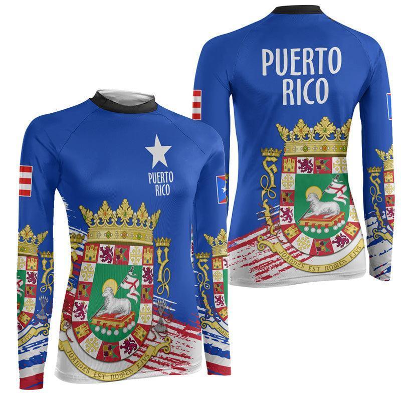Puerto Rican Spirit Shield Rash Guard