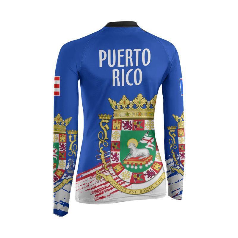 Puerto Rican Spirit Shield Rash Guard