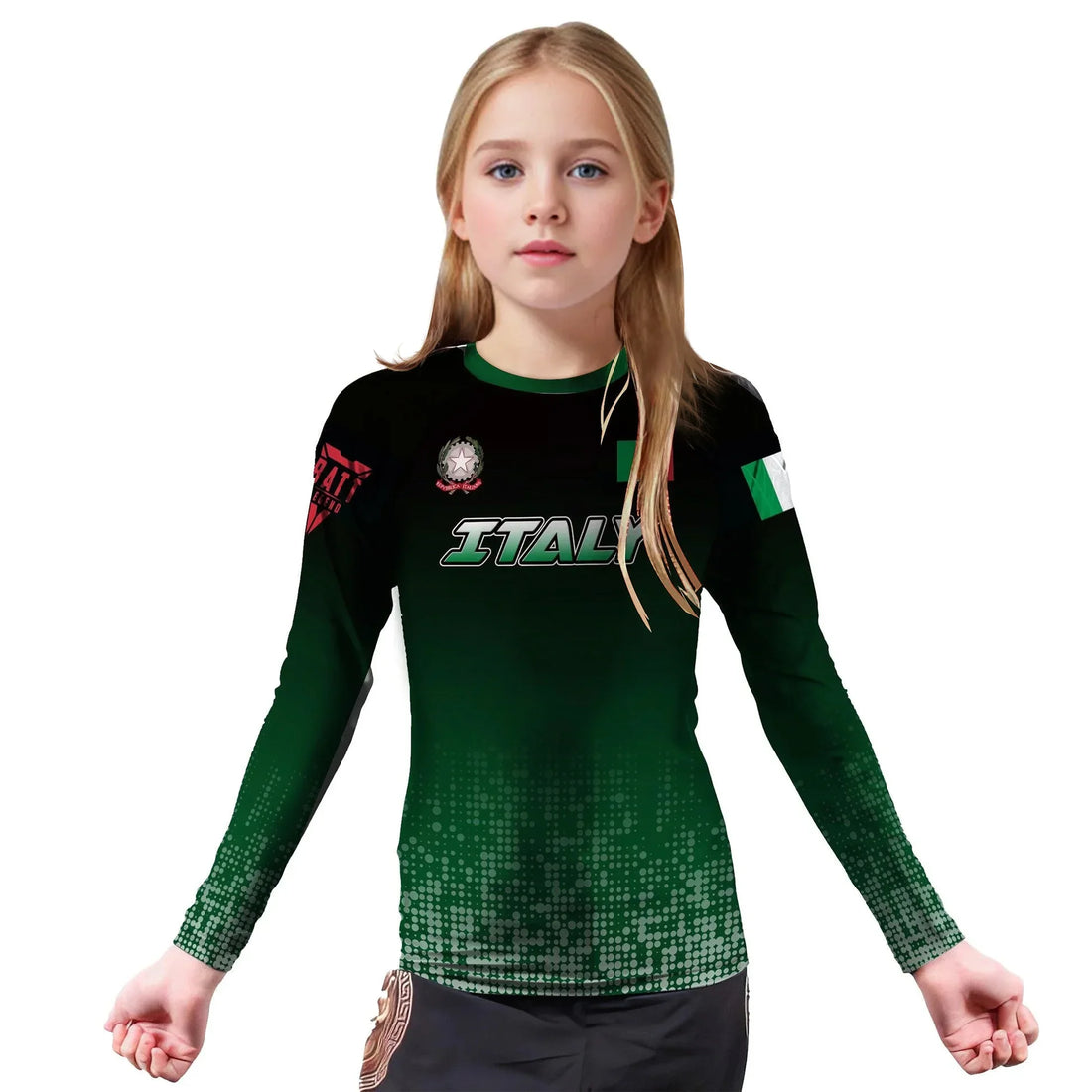 Repvbblica Italiana Kids Rash Guard