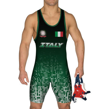 Repvbblica Italiana Wrestling Singlet