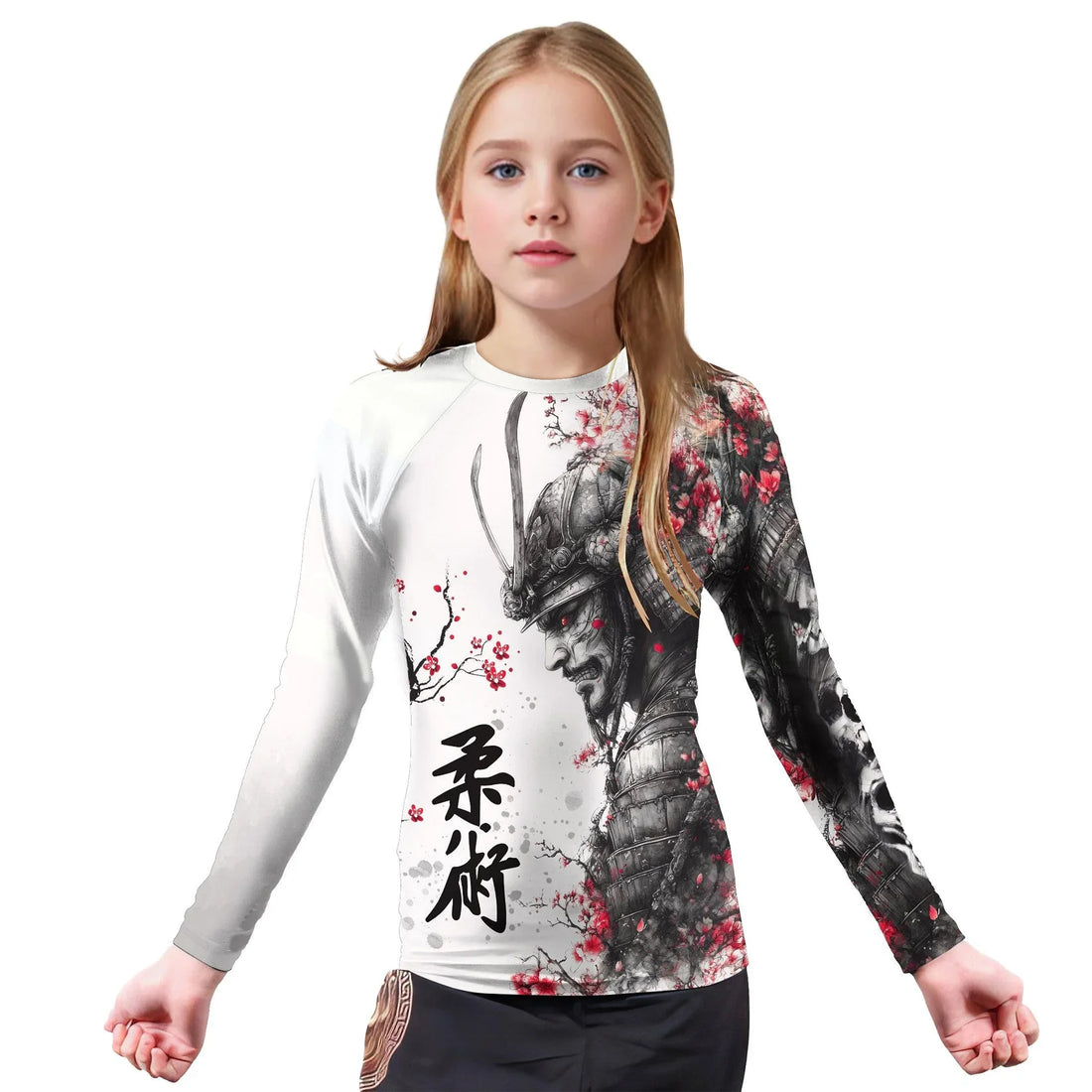 Samurai Jiu Jitsu Kids Rash Guard