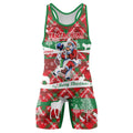 Santa Choke Men's Wrestling Singlet