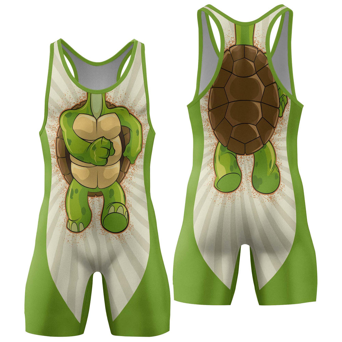 Scudo Turtle Wrestling Singlet