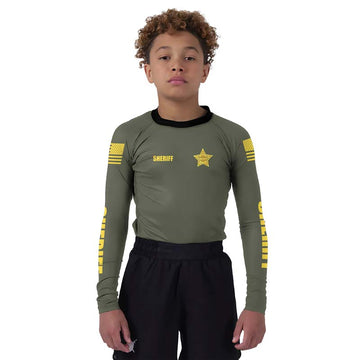 Sheriff's Office Star Kids Rash Guard