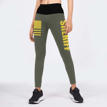 Sheriff's Office Star Leggings
