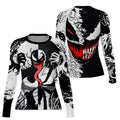 Spider Man 2 Venom And Anti Venom Rash Guard