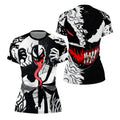 Spider Man 2 Venom And Anti Venom Rash Guard