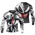 Spider Man 2 Venom And Anti Venom Rash Guard
