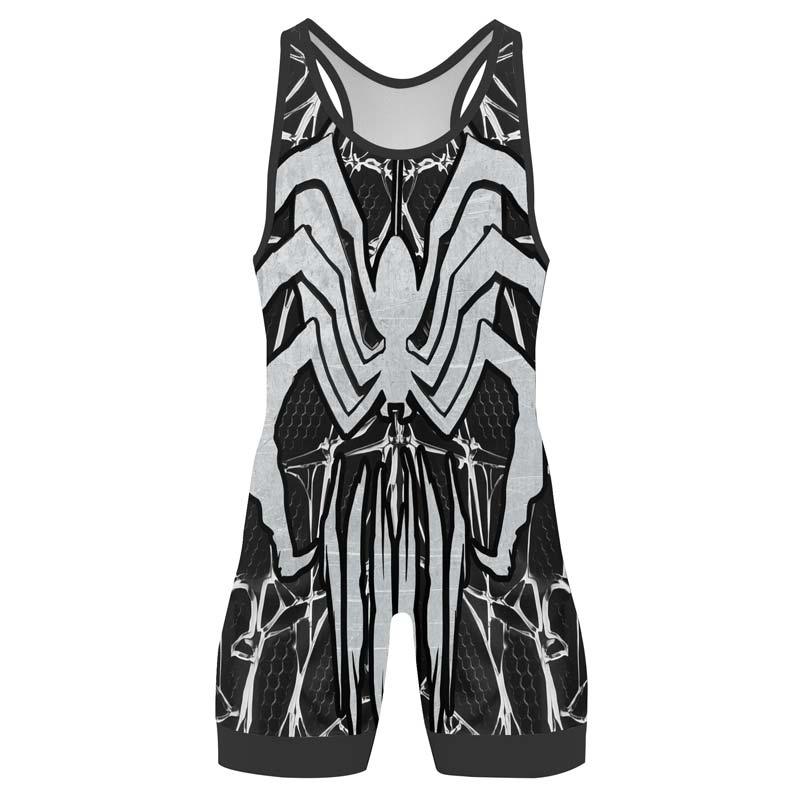 Spider Man Venom Men's Wrestling Singlet