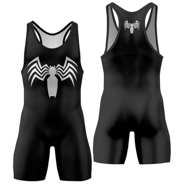 Spider Man Venom Suit Wrestling Singlet