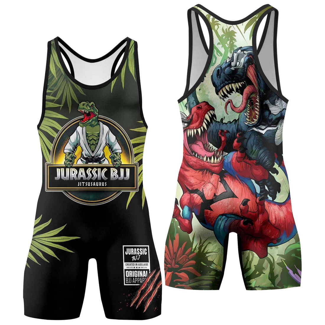 Spider Rex Pter Ptarker Wrestling Singlet