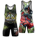 Spider Rex Pter Ptarker Wrestling Singlet