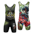 Spider Rex Pter Ptarker Wrestling Singlet