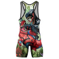 Spider Rex Pter Ptarker Wrestling Singlet
