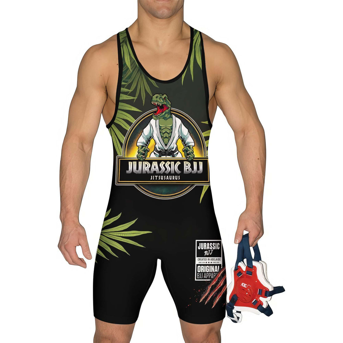 Spider Rex Pter Ptarker Wrestling Singlet