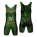 St. Patrick's Day Irish Jiu-Jitsu Wrestling Singlet