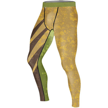 Star Wars Baby Yoda Men's Compression Leggings