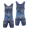 Stitch Christmas Wrestling Singlet