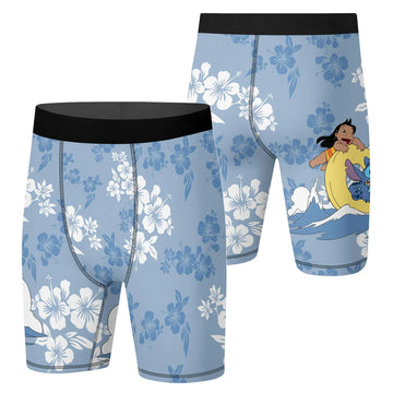 Stitch Ohana Compression Shorts