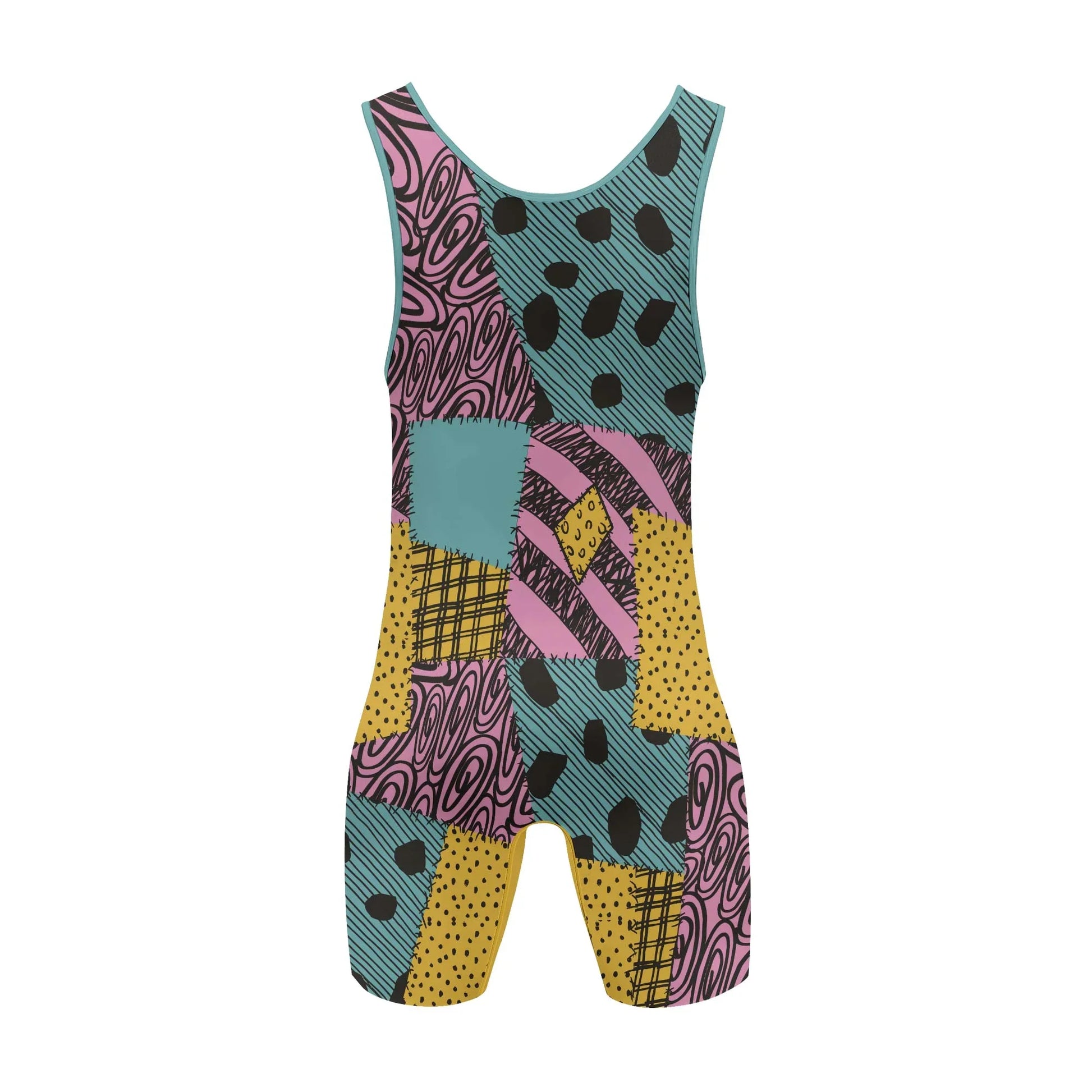 Stitched Rag Sally Wrestling Singlet