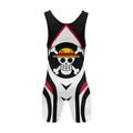 Straw Hat One Piece Wrestling Singlet