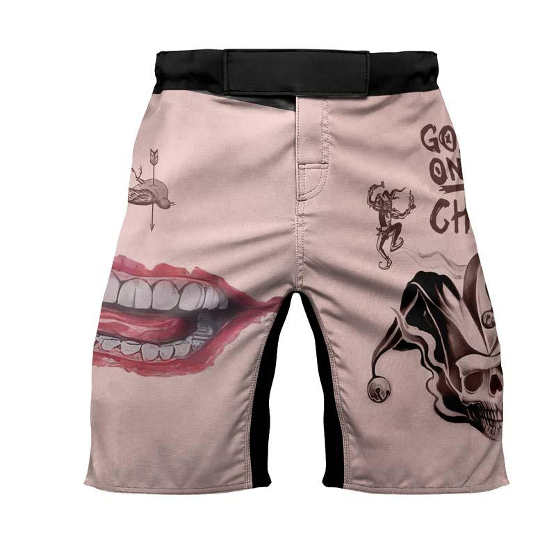 Suicide Squad Joker Tattoo Fight Shorts