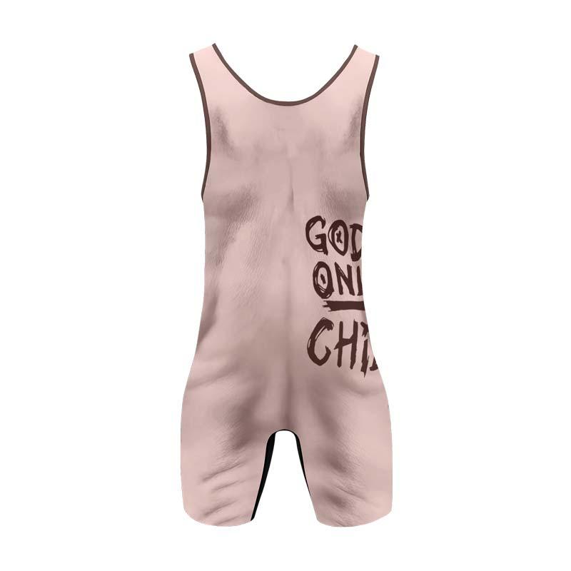 Suicide Squad Joker Tattoo Wrestling Singlet