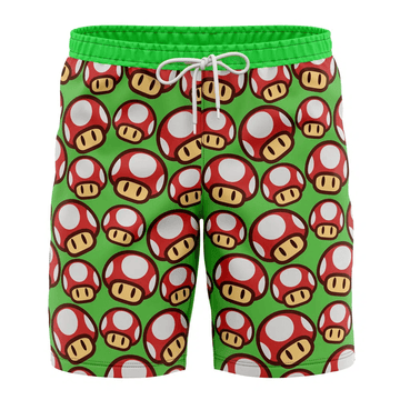 Super Mario Super Mushroom Swim Trunks