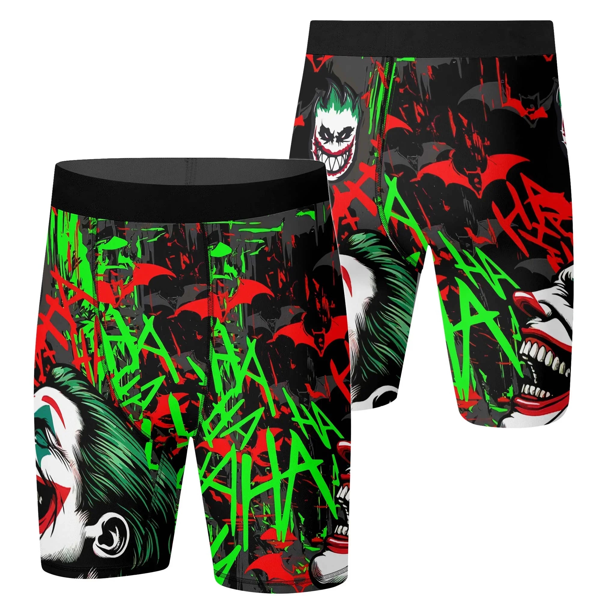 The Joker Laught Compression Shorts